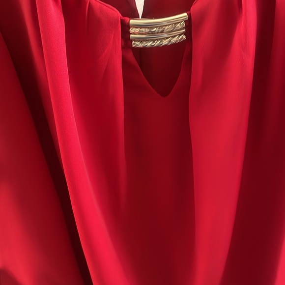 White House black market red dress tank size small - Picture 6 of 11